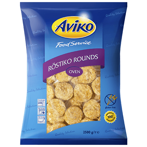 Hash Browns | Round Hashbrowns for oven | Aviko Foodservice