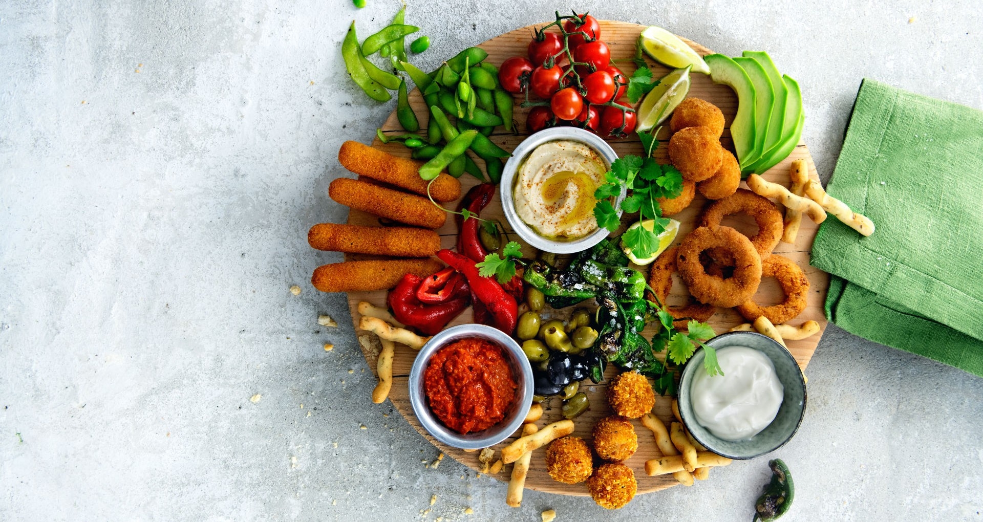 platter veggie delight aviko