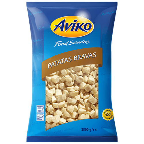 803054 Aviko Patatas Bravas 2500g