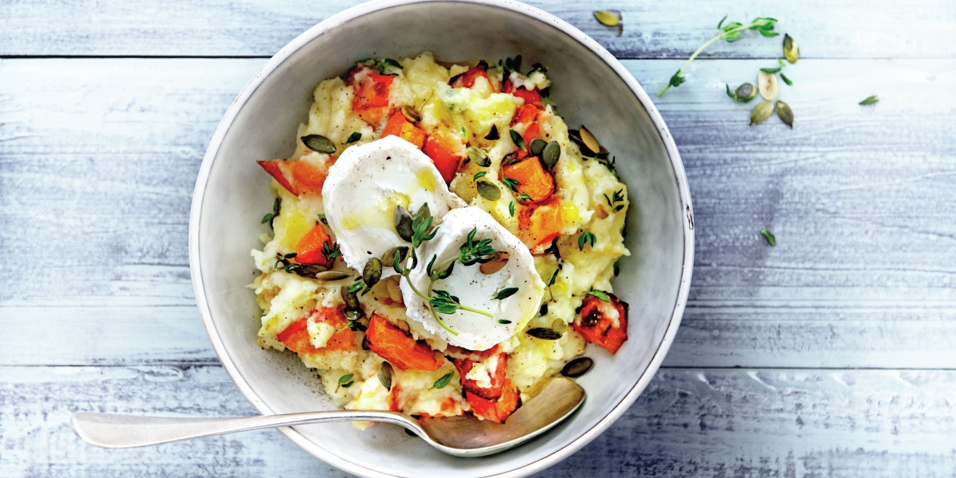 French mashed potatoes bowl