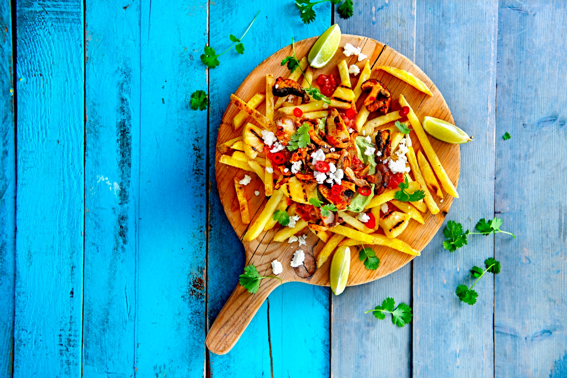mushroom-Al-Pastor-fries