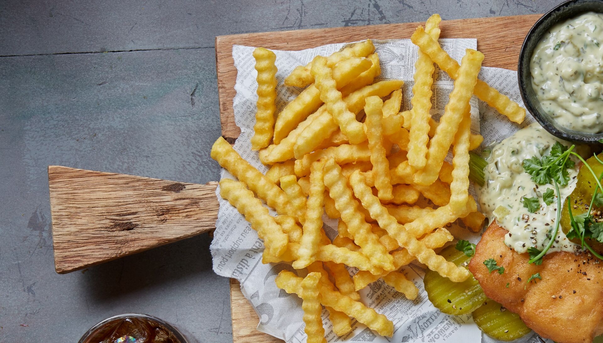 Crinkle Fries - Zigzag Fries | Aviko Foodservice