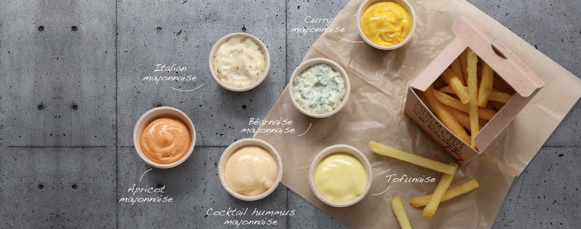 Aviko home-made sauces footer