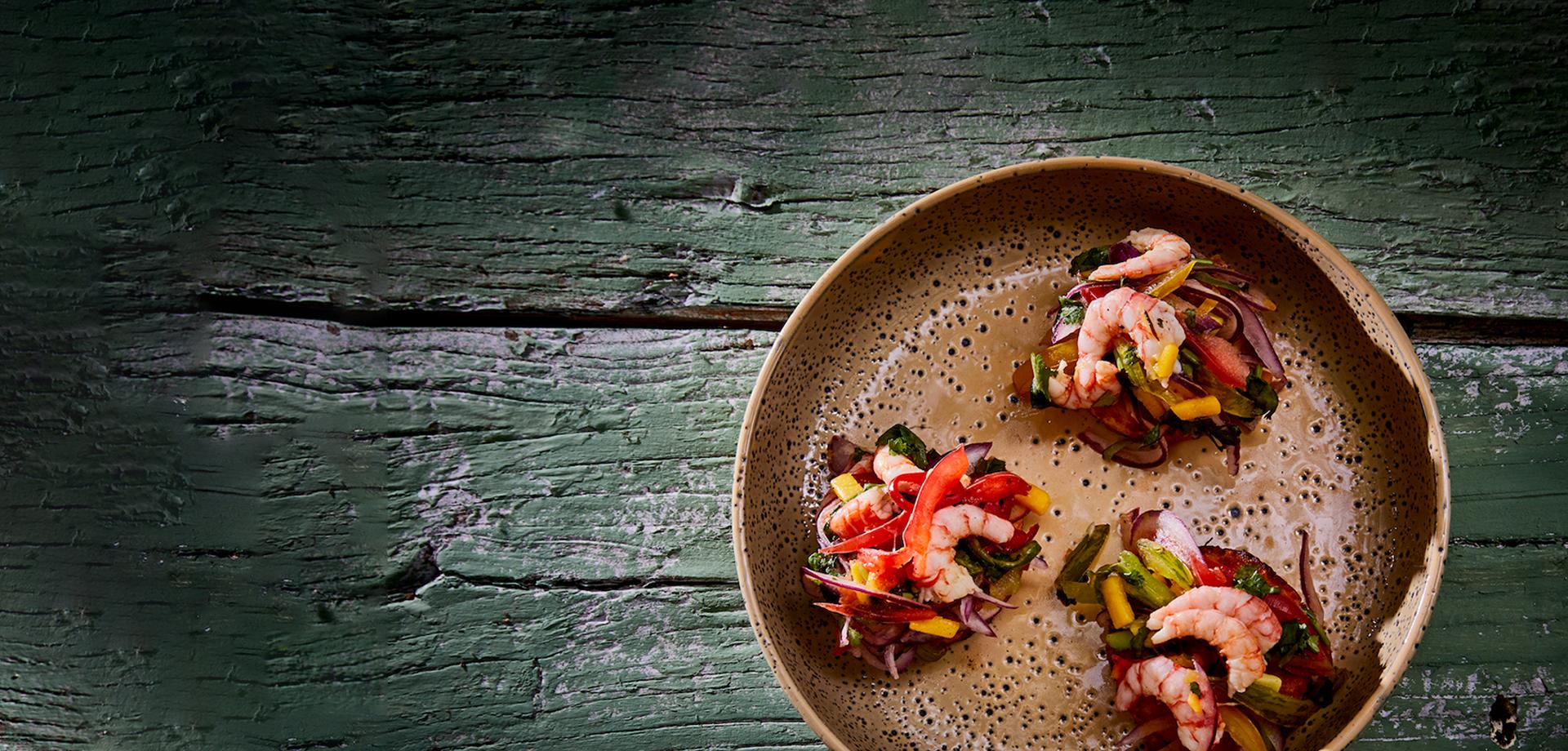 Header Rösti with ceviche