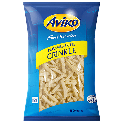 322525 Aviko Pommes Frites Crinkle 2500g