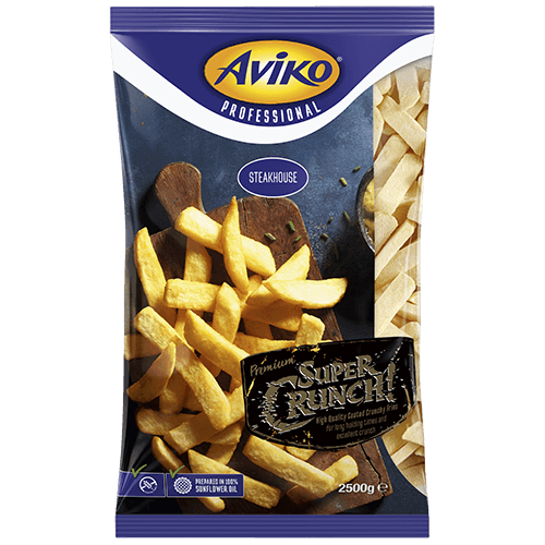 806705 Aviko Premium SuperCrunch Steakhouse 2500g