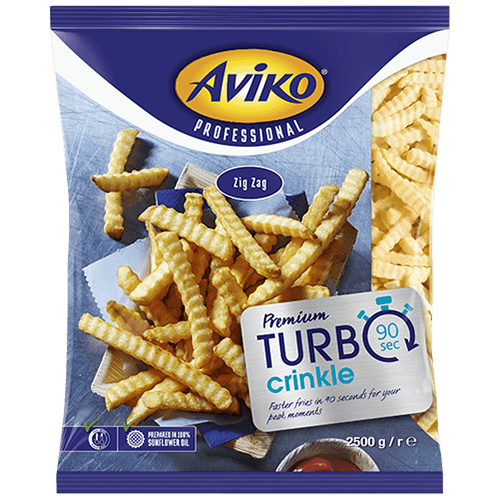 806949 Aviko Premium Turbo Crinkle 2500G