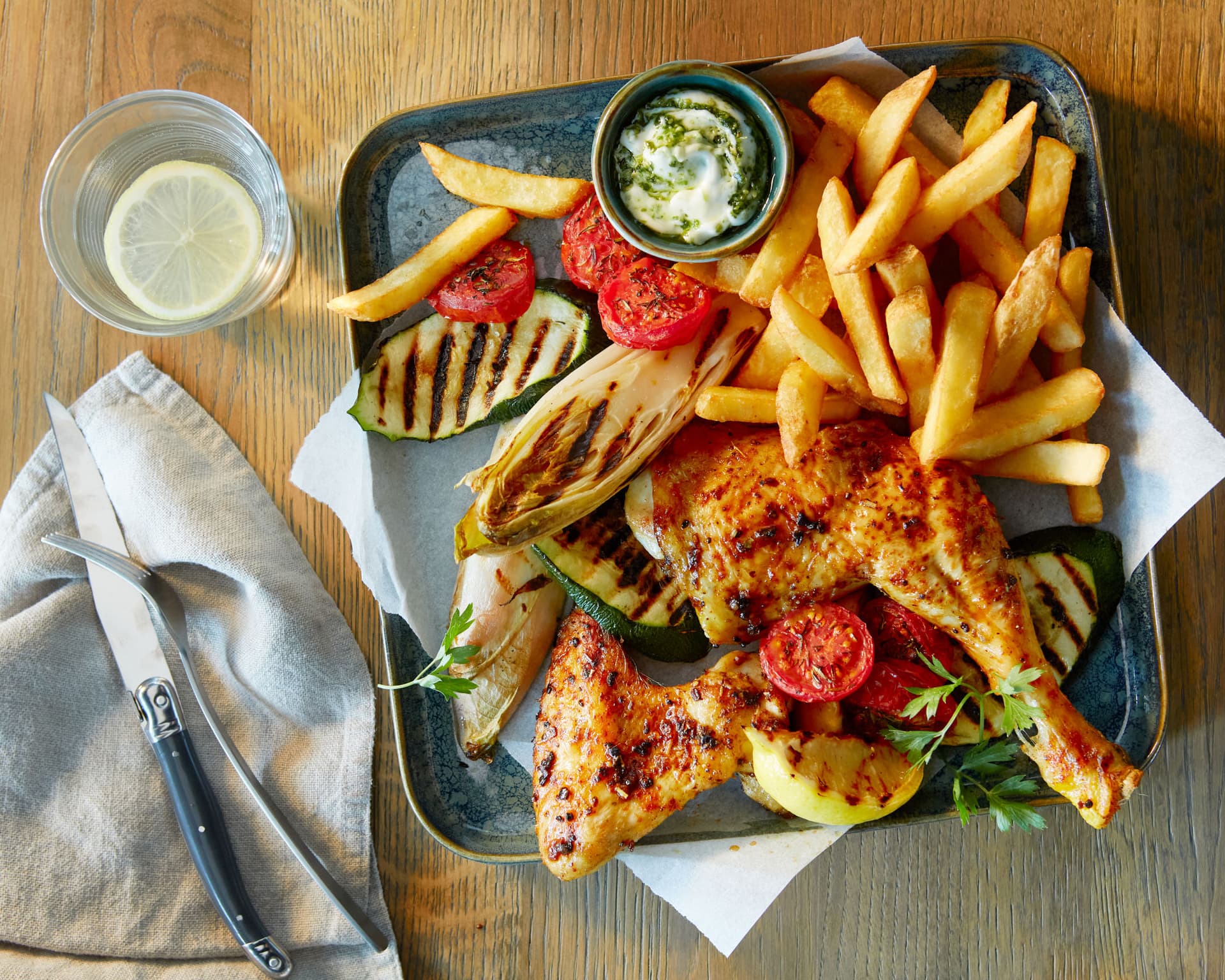 Aviko pure and rustic marinated chicken