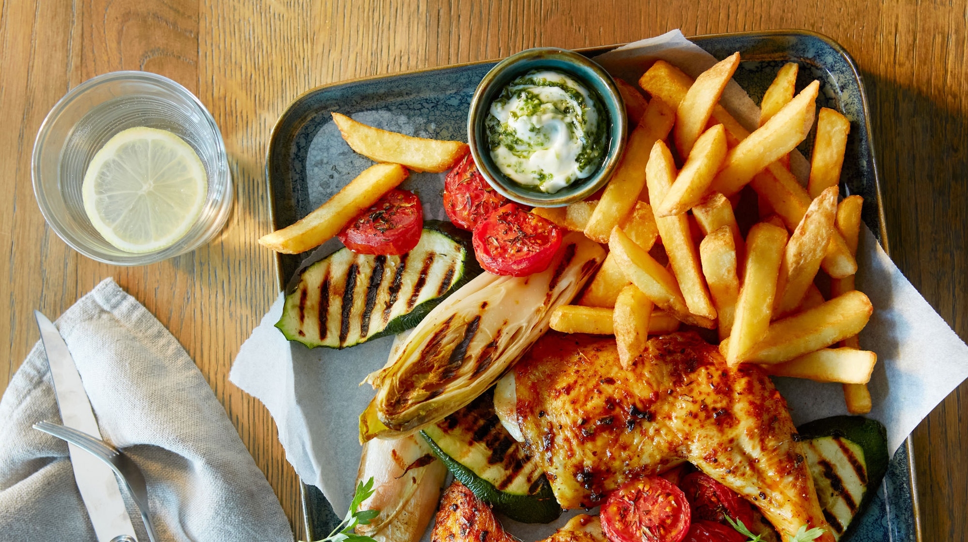 Pure rustic piri piri chicken