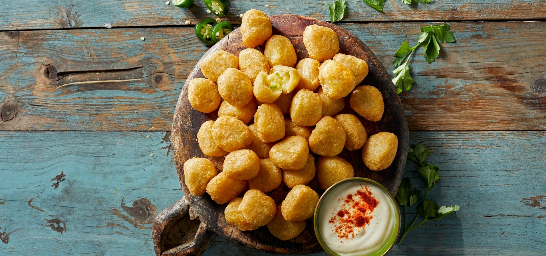 Aviko Plant-based Chili Cheezz Nuggets header image