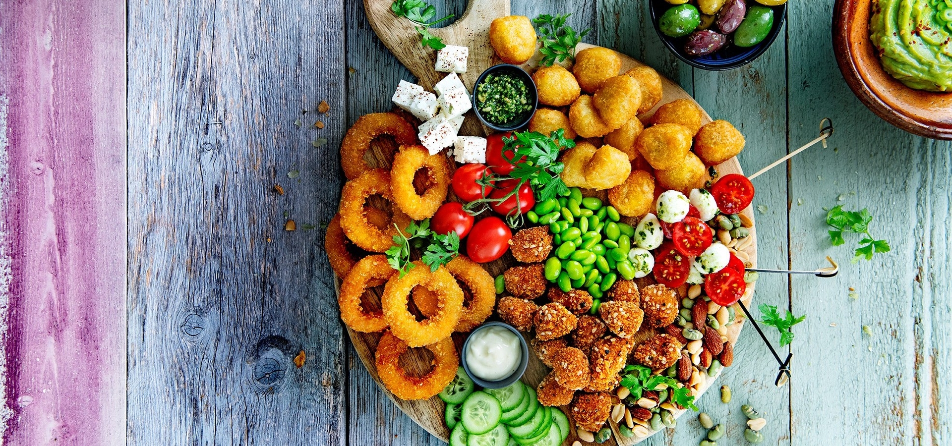 Aviko plant-based sharing platter