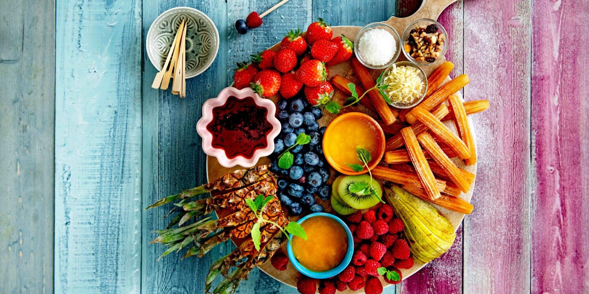 Aviko sharing platter sweet fruity header