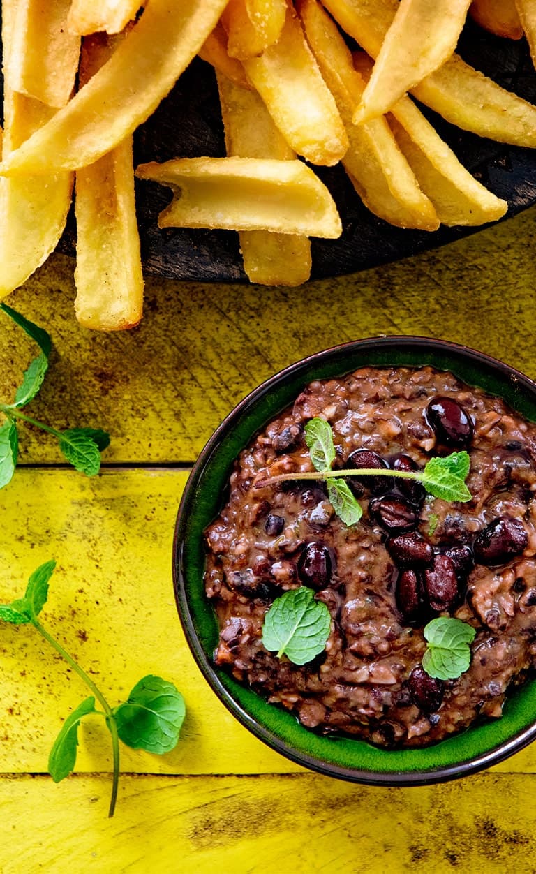 Mobile header-Recipe page-Blackbean