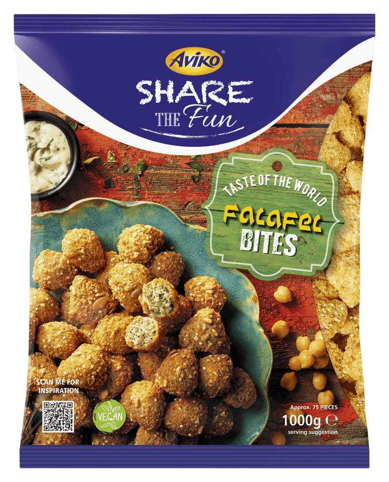Aviko falafel bites pack