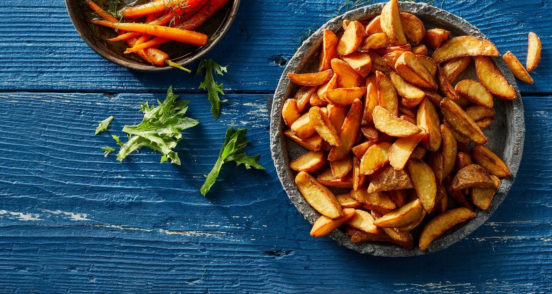 Plate of Aviko-Jacket-Wedges