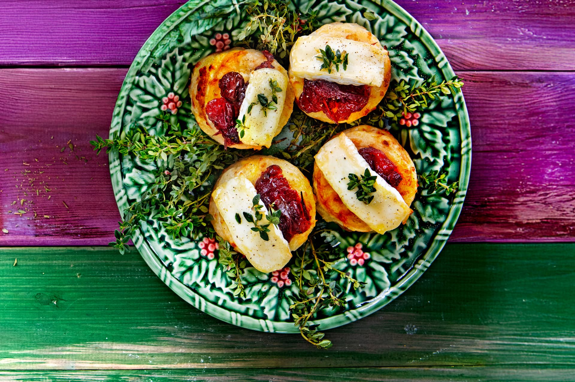 Teaser image - Cranberry gratins with brie